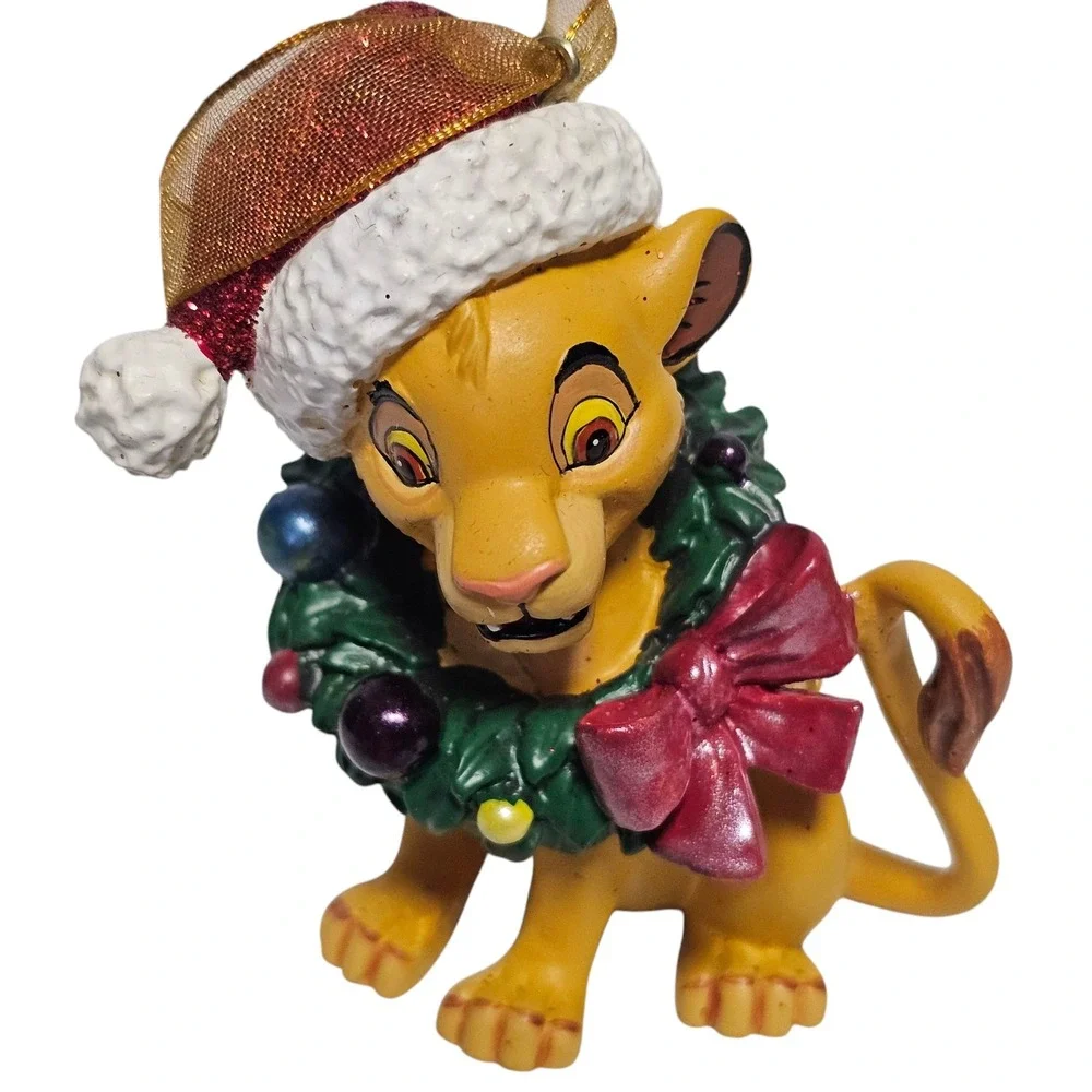 Disney Simba Ornament The Danbury Mint Lion King Christmas Tree‎ Decoration